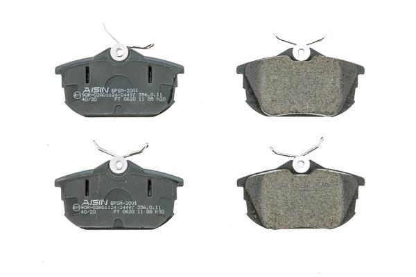 Jeu de 4 plaquettes de frein AISIN ref. BPSM-2001